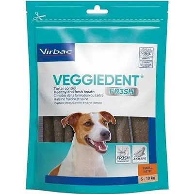 Virbac CET Veggiedent Fresh S 15 ks psy do 10 kg