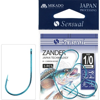Mikado Sensual Zander modrá vel.4 5ks