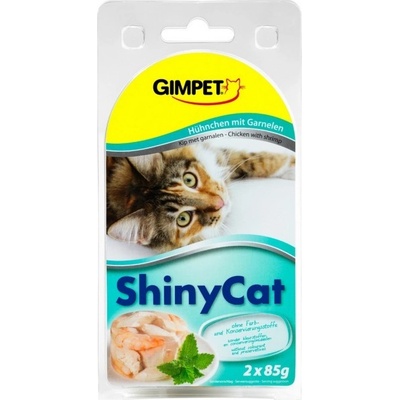 Gimborn GimCat ShinyCat kura a krevety 32 x 70 g