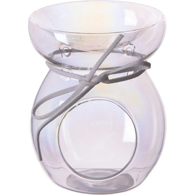 Indecor Aroma lampa sklo perleť 8 x 8 x 9 cm X08496 – Sleviste.cz