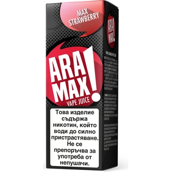 Image 1 of никотинова течност Aramax - Max Strawberry 12мг