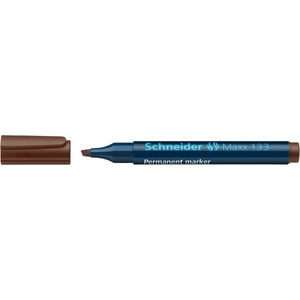 Schneider Перманентен маркер със скосен връх Schneider Maxx 133 кафяв