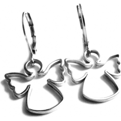 Steel Jewelry náušnice anděl z chirurgické oceli NS140211