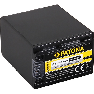 Батерия NP-FV100 за Sony DCR-HC16E / FDR-AX100E / HDR-XR105E, 2850 mAh (1118)