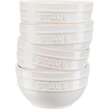Staub Купички за закуски Staub 14 см слонова кост 4 бр (40508-149-0)