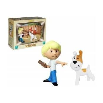 Tisso Toys Set of figures: Boy and Reksio (small)