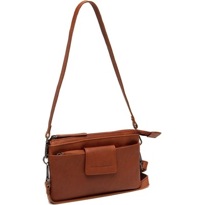 The Chesterfield Brand kožená kabelka přes rameno crossbody Thompson C48.131431 koňaková