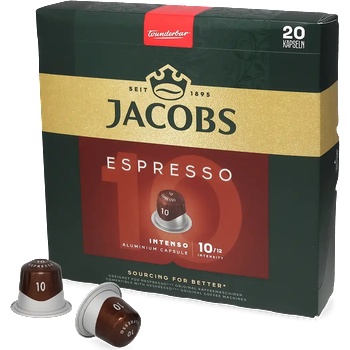 Jacobs | Espresso 10 Intenso - 20 капсули за Nespresso®