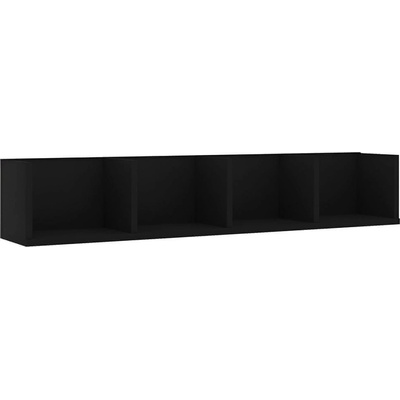 Linder Exclusiv Nástěnná police 79x15x16 cm Černá – Zboží Dáma