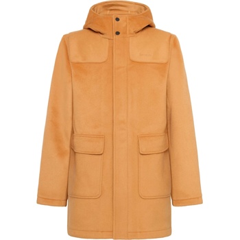 KnowledgeCotton Apparel Мъжко вълнено яке KnowledgeCotton Apparel Felted Wool Duffle Coat Wool jacket - Apple Cinnamon (005-6709-0113)