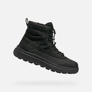 Geox Черни мъжки боти Geox Granito + Grip A Geox | Cheren | МЪЖЕ | 41 - zoot - 310,72 лв