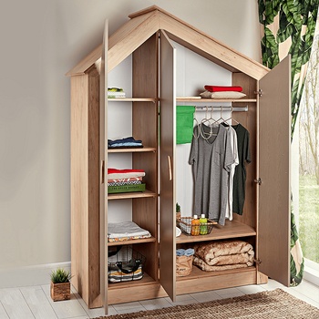 Carmen Трикрилен детски гардероб my house (3575055)