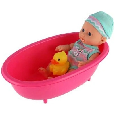 Teddies Miminko s kačenkou 22 cm ve vaničce