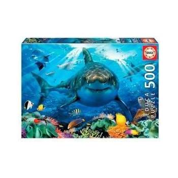 Educa Пъзел White Shark Educa (500 pcs)