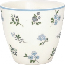 GREEN GATE Latte cup Christina White modrá porcelán 300 ml