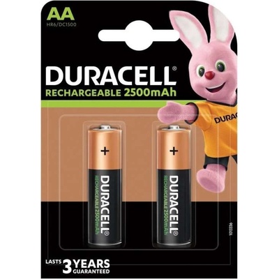 Duracell Rechargeable 2500mAh 2 ks 42405