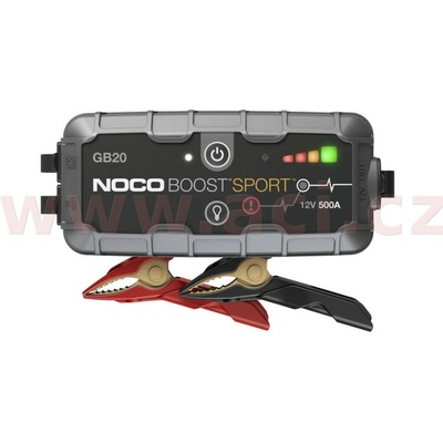 Startovací box + power banka, startovací proud 500 A, NOCO GENIUS BOOST SPORT GB20 (NOCO USA)