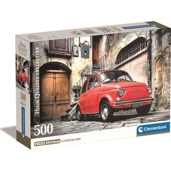 Clementoni High Quality Collection Cinquecento Пъзел 500 броя Превозни средства (GXP-915124) (GXP-915124)