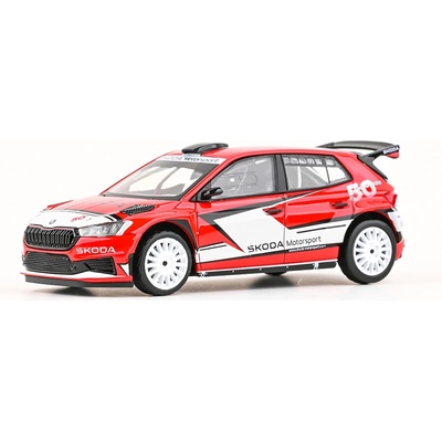 Abrex Škoda Fabia IV RS Rally2 (2022) - Škoda Motorsport Design 2024 200RS 1:43