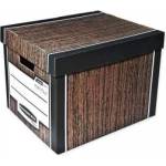 Fellowes 0061001 Bankers Box WOODGRAIN - box for archives - FastFold, op. 2 pcs