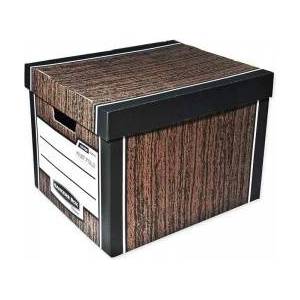 Fellowes 0061001 Bankers Box WOODGRAIN - box for archives - FastFold, op. 2 pcs