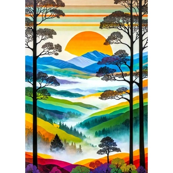 Enjoy - Puzzle Hilltops Breeze - 1 000 piese