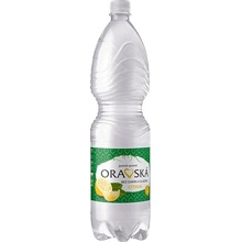 Oravská citrón jemne perlivá bez cukru a sladidiel 1,5 l