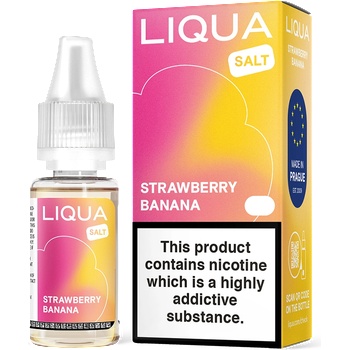 никотинови соли Liqua Salt 10ml Strawberry Banana 20мг