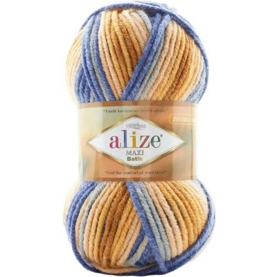 Příze Alize Superlana Maxi Batik 7914