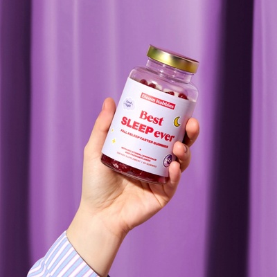 Bloom Robbins Best Sleep Ever žuvacie pastilky gumíky jednorožci 60 ks