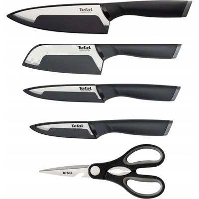 Tefal sada 4 kuchyňských nožů + nůžky K2215S55 5 dílů