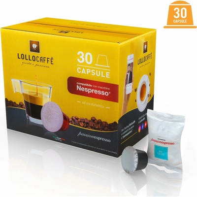 Lollo caffé Deca Espresso bezkofeínové do NESPRESSO 30 kusov
