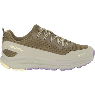 Viking Дамски мултиспорт обувки Viking Women's Motion Low GTX Multisport shoes - Olive / Lilac - размер 42 (EU) (122-1322-0417)