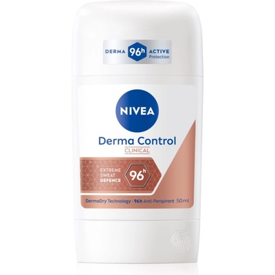 Nivea Derma Dry Control твърд антиперспирант 50ml