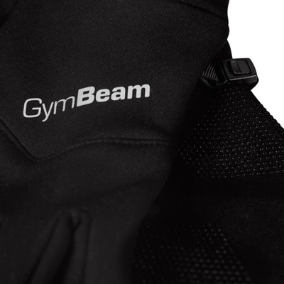 GymBeam Running Gloves Unstoppable Черен, XS/S