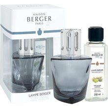 Maison Berger Paris Darčeková sada katalytická lampa Terra čierna + náplň Divočina 250 ml