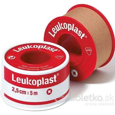 Leukoplast klasická náplasť na cievke 2,5 cm x 4,6 m
