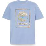 Timberland Мъжка тениска Timberland Water Stack Logo S/S Tee T-shirt - Stone Wash - размер XL (216-8627-0214)