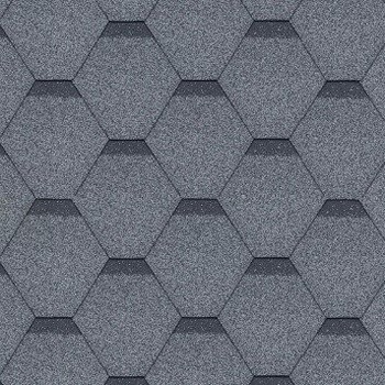 Shinglas Rock Hexagonal šedá