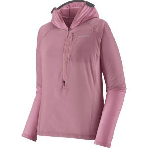 Patagonia Дамска тениска Patagonia Women's Airshed Pro P/O Running jacket - Light Violet (128-0453-0813)