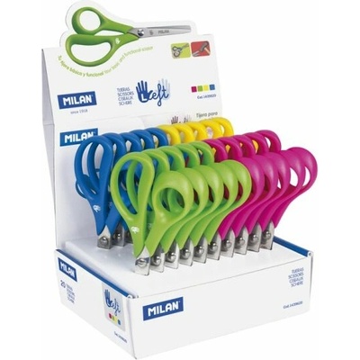 Nožnice školské MILAN pre ľavákov 5,5"/14 cm
