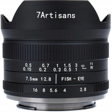 7Artisans 7,5 mm f/2.8 II Fisheye Sony E-mount