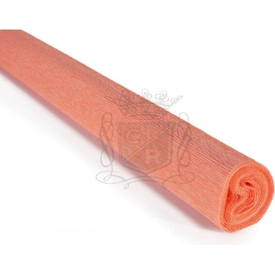 Italský krepový papír Cartotecnica Rossi 90g (50 x 150cm) - Coral Cham Peony 382
