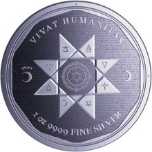 Pressburg Mint strieborná minca Vivat Humanitas 2022 1 Oz