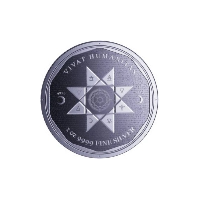 Pressburg Mint strieborná minca Vivat Humanitas 2022 1 Oz