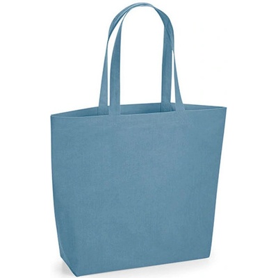 Westford Mill Maxi bavlnená taška 18l WM285 Indigo Blue 34x39x13,5 cm