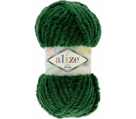 Alize Softy Mega 30 zelená