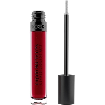 Gosh Liquid Matte Lips tekutá rtěnka 009 The Red 4 ml