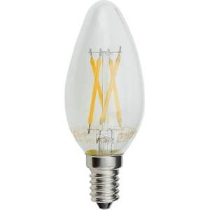 OPTONICA Led КЕНДЪЛ c35 4w 400lm e14 175-265v 2700k ФИЛАМЕНТ (1472)