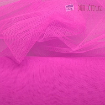 Tyl ružový FLO PINK